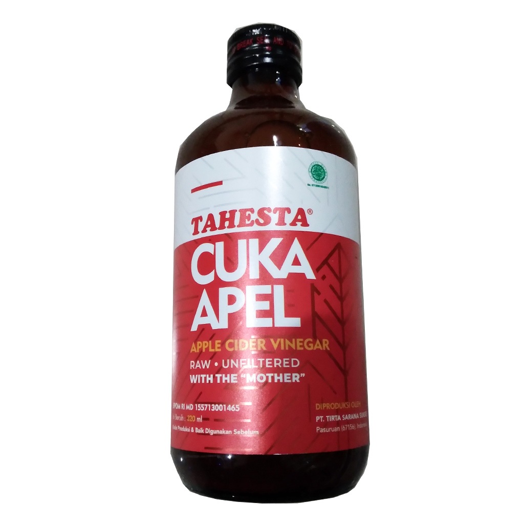 

Cuka Apel Tahesta 320 ml apple vinegar