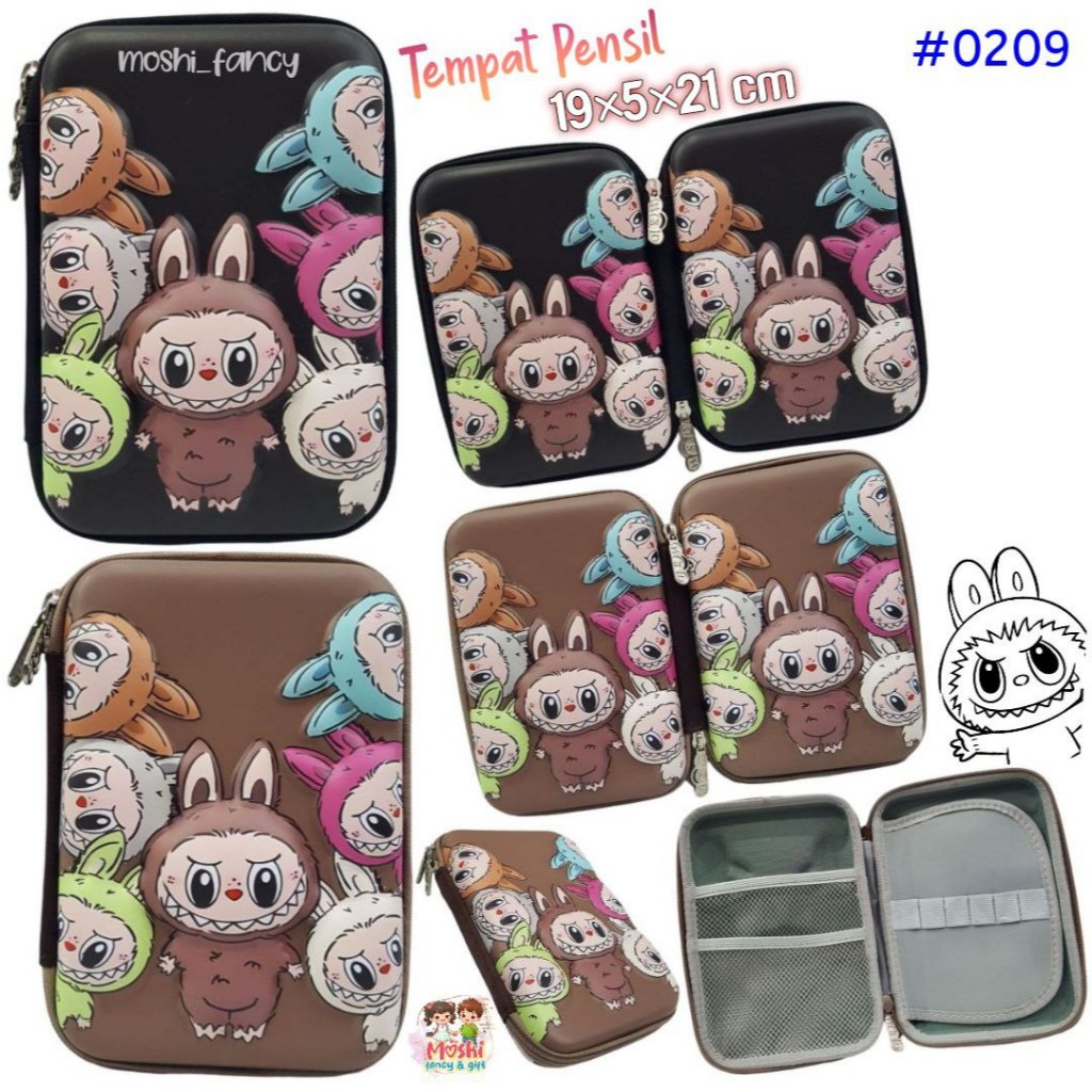 

Tempat Pensil Labubu / Tempat Pensil Anak Stationary Labubu / Labubu Pencil Case