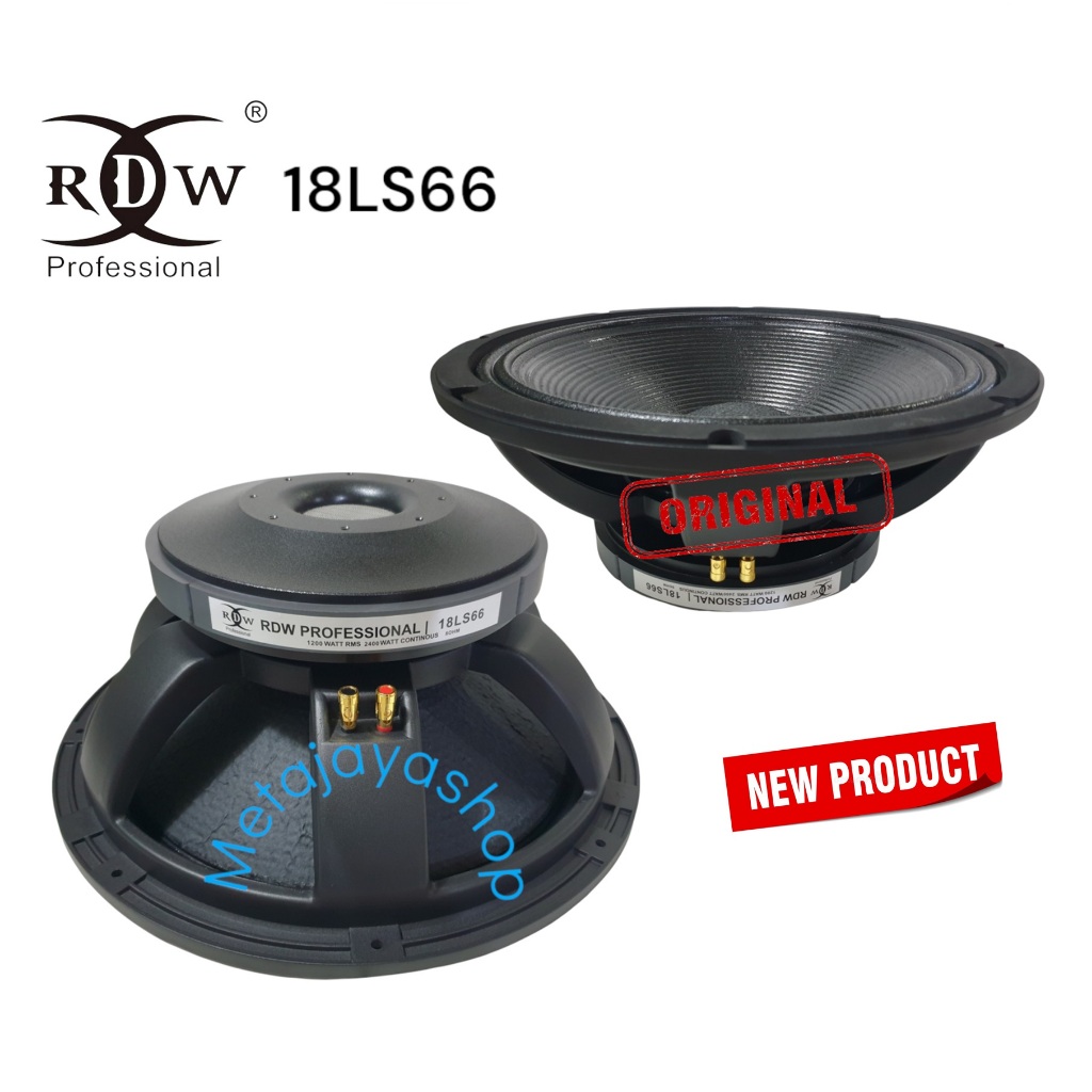 Speaker RDW 18LS66 Speaker Komponen RDW 18LS66 Component rdw 18 ls 66