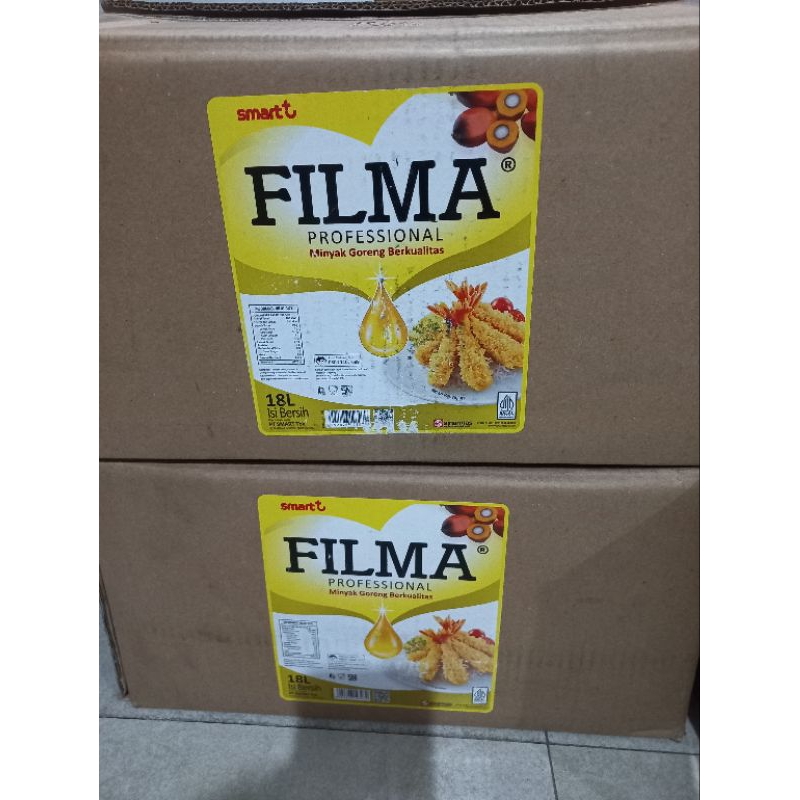 

Minyak goreng Filma Profesional 18 liter bib Filma bib