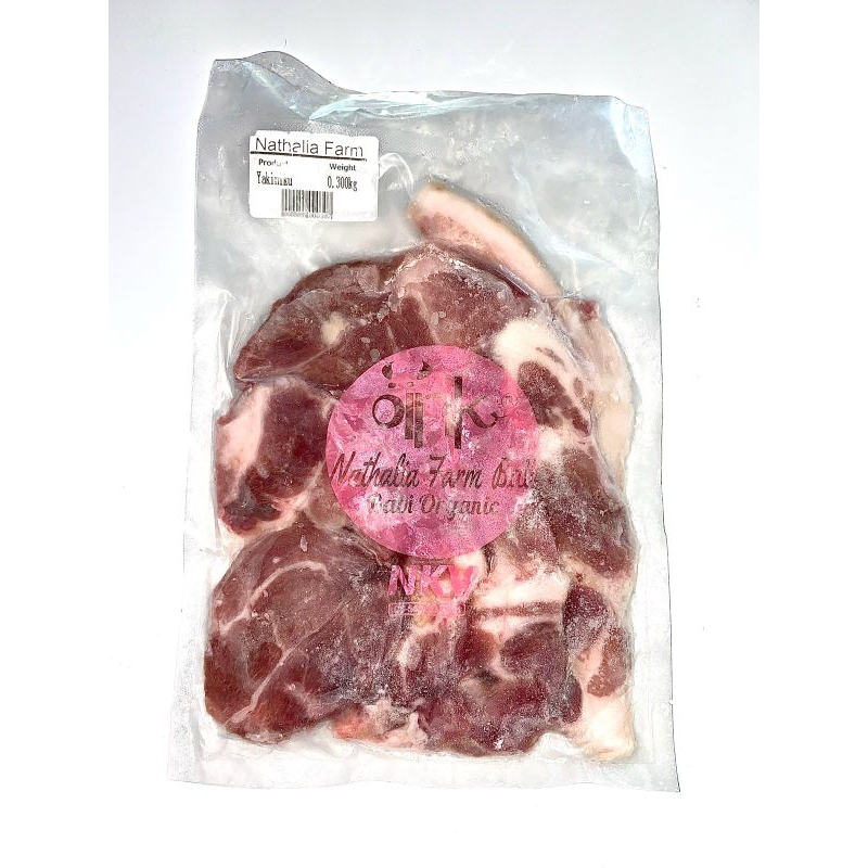 

Yakiniku Babi Organik Slice 300 Gram