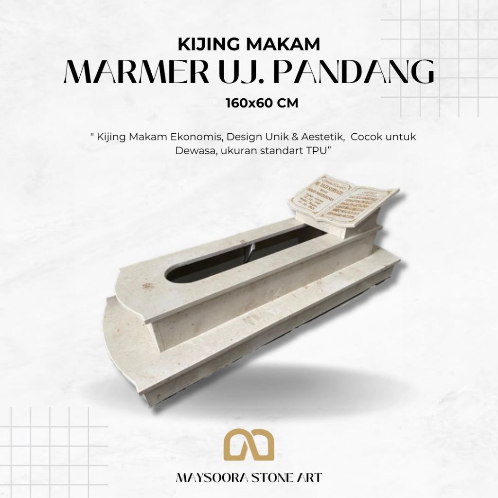 KIJING MAKAM MARMER LOKAL 2 TRAP