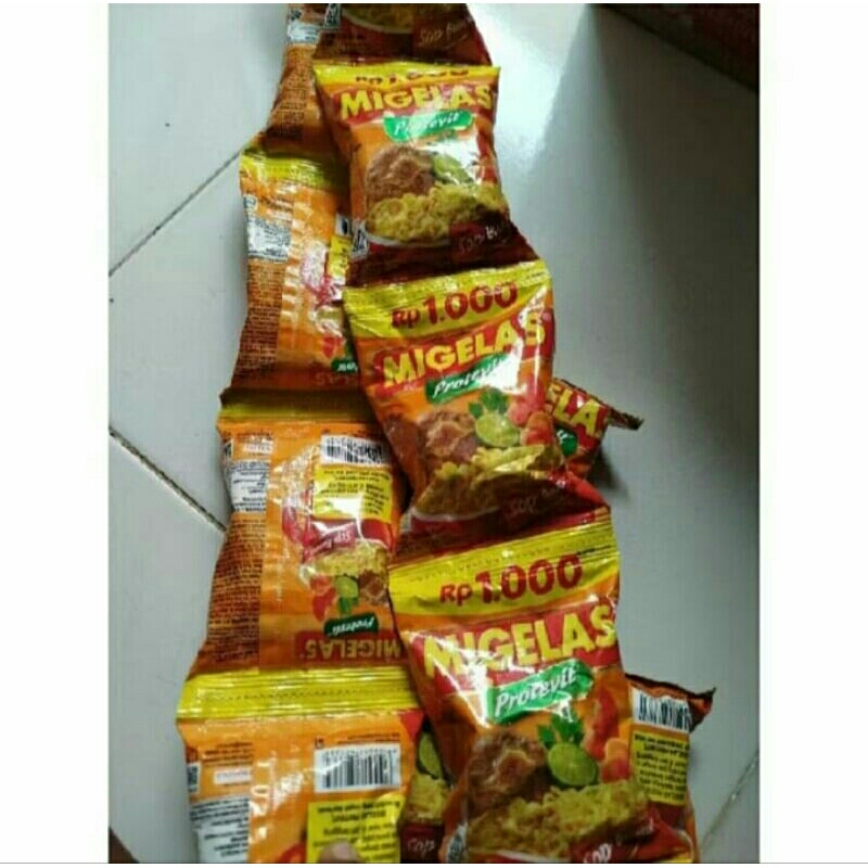 

MIGELAS SOP buntut 1 renteng 15 pcs