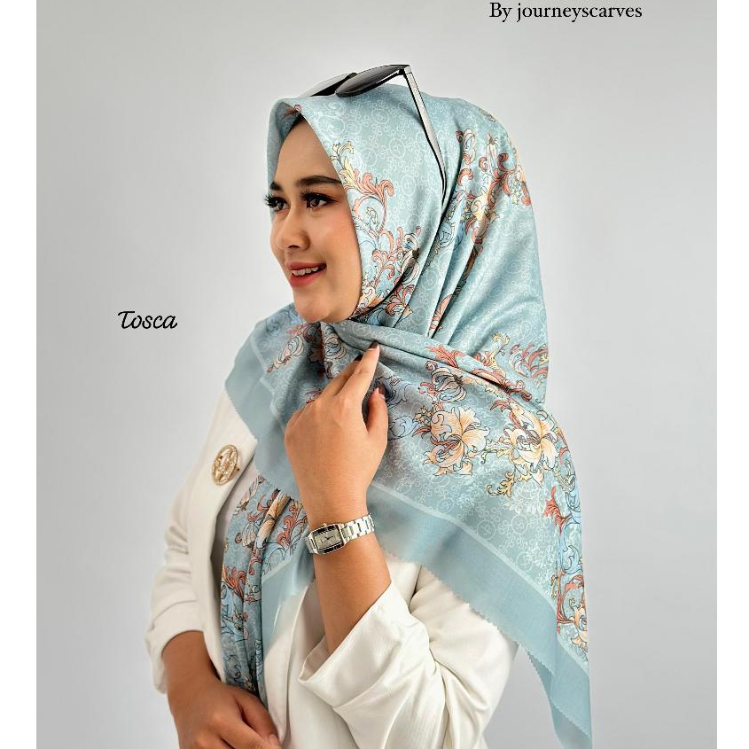 Journey Premium Kerudung Ori Exclusive Motif FREE BOX