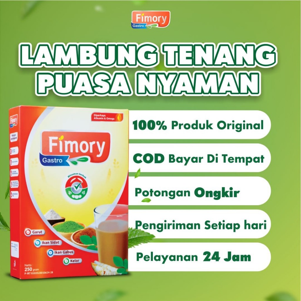 

Fimory Gastro Minuman Sereal Solusi Ampuh Atasi Asam Lambung Gerd Maag Tukak Lambung - 250gr