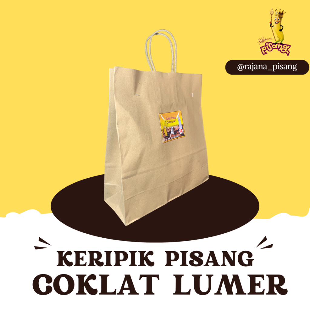 

Rajana Pisang – Kripik Pisang Coklat Lumer Premium (200gr) (COCOK UNTUK OLEH OLEH DAN CEMILAN)