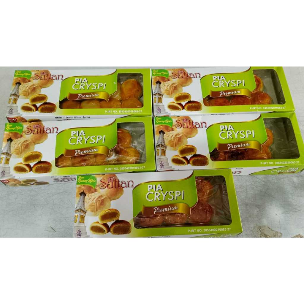 

PIA CRISPY PREMIUM KHAS JOGJA kacang hijau // PIA SULTAN