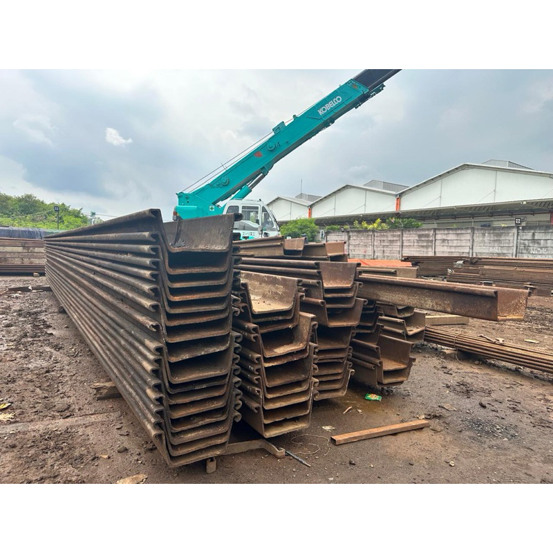 Sheet Pile Bekas Type 3 400 x 125