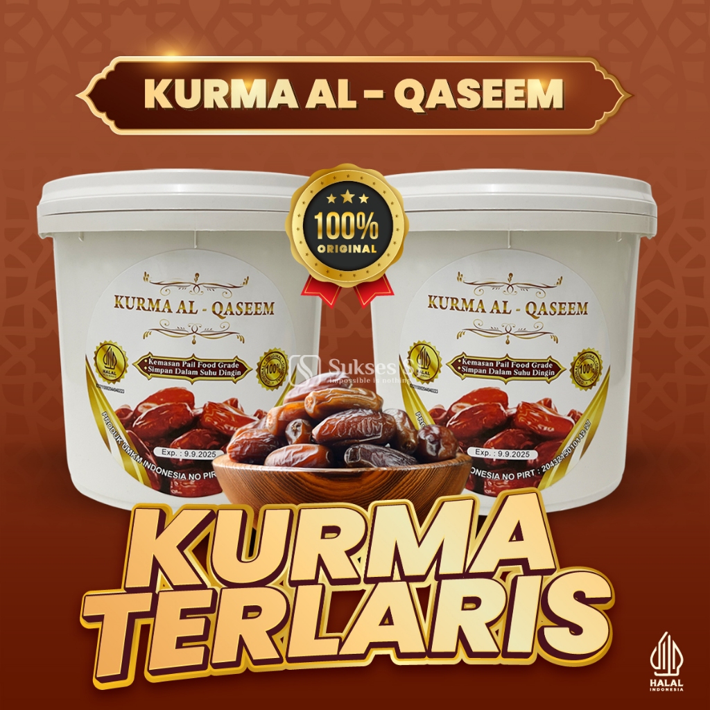 

KURMA AL QASEEM 700 GRAM EMBER