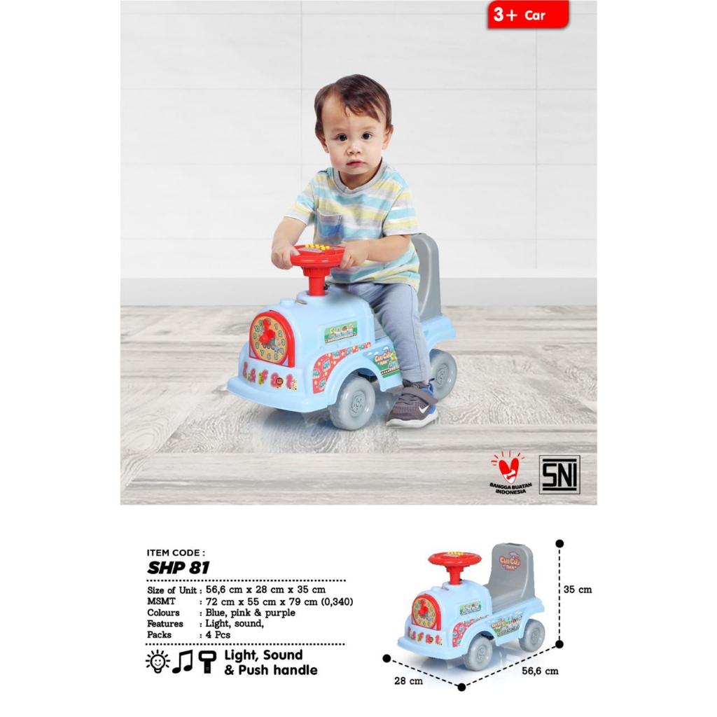 Mainan Anak Kereta Dorong Anak Mobilan Kereta Dorong Train TF 81 SHP Toys