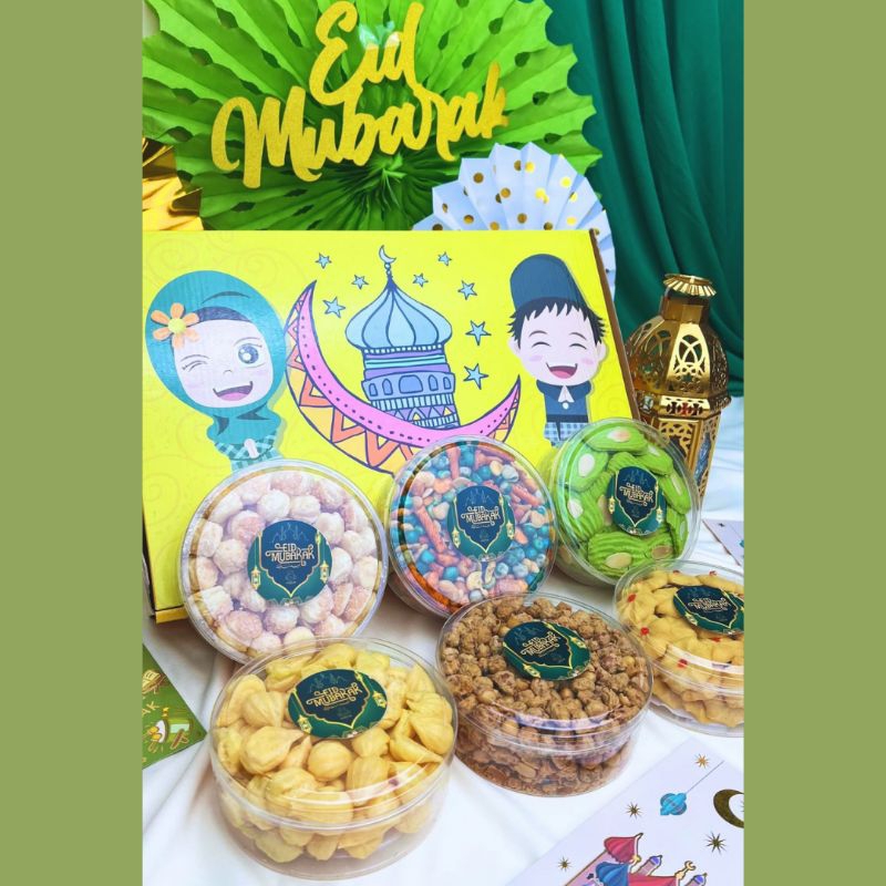 

Parsel Ramadan / Idulfitri Kue Kering Hampers - Paket Barokah - Cherlin Bakery