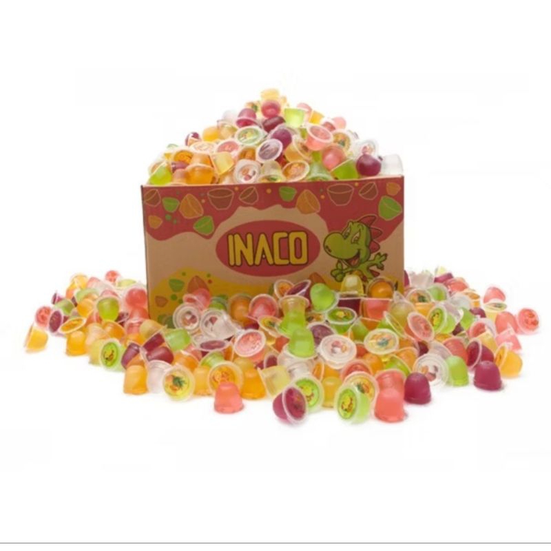 

Jelly Inaco Cup Buah 1Kg (isi ±50 pcs) Rasa Campur