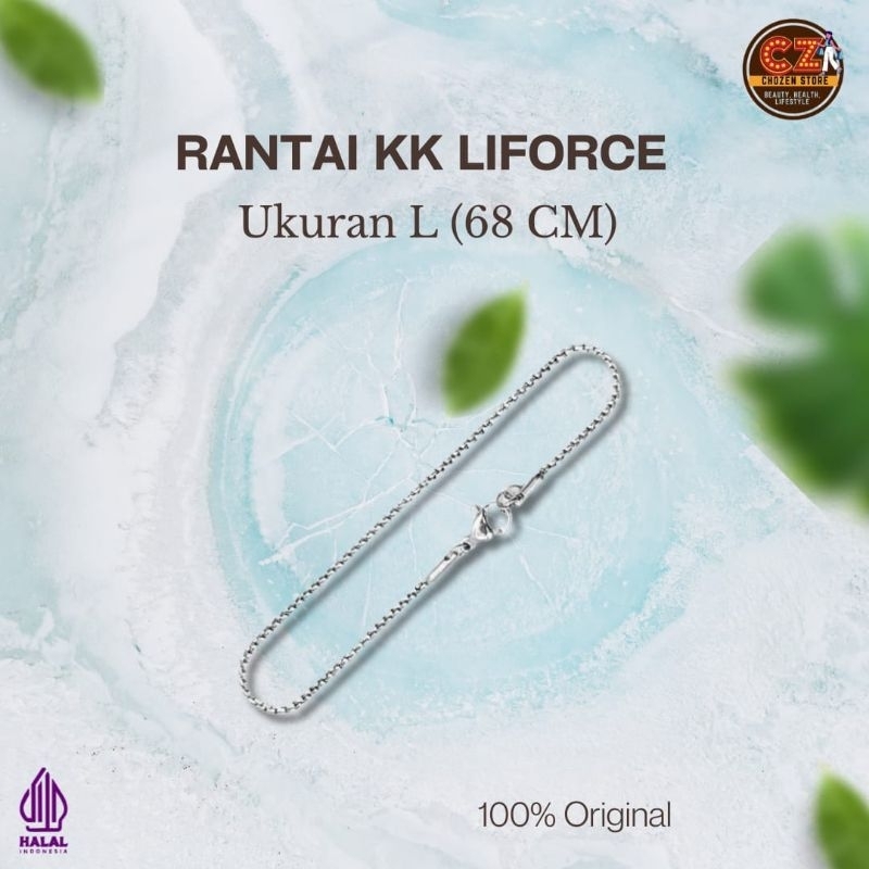 Rantai Kalung Kesehatan KK liforce Rantai Kalung Original Rantai Kalung Liontin Rantai Kalung Best S