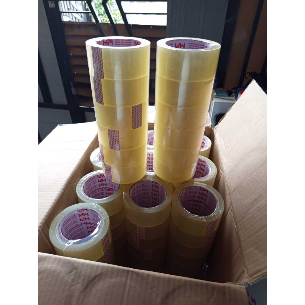 

Lakban 1 SLOP 6 pcs Lakban Bening 45x100 yard