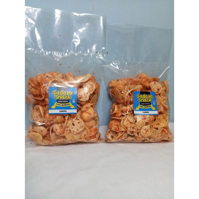 

Seblak kerupuk daun jeruk/seblak kering
