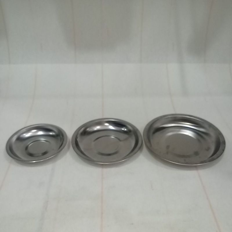 SUBRON Tempat Saus Stainless Steel Stl Piring Kecil Pisin Sambal