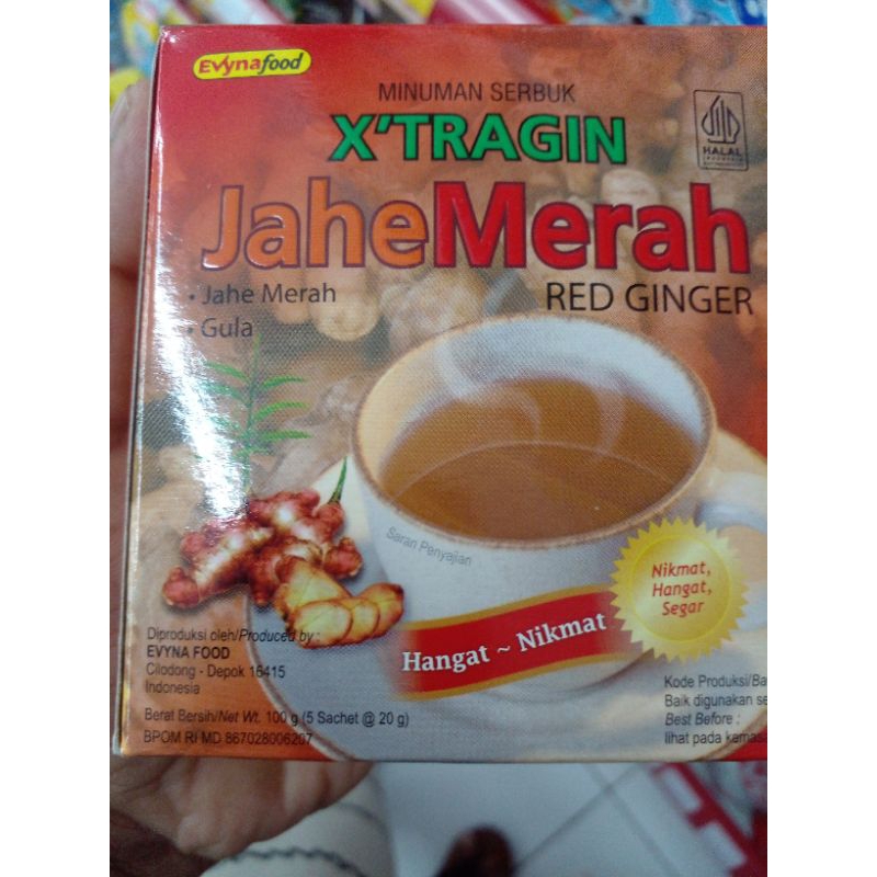 

jahe merah eztragin original minuman serbukan 5 sachet perbox original
