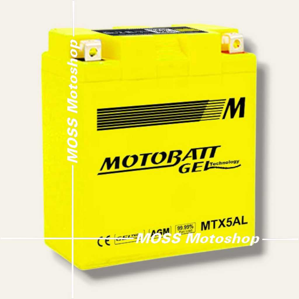AKI MOTOR MOTOBATT MTX 5AL | AKI MOTOR MOTOBATT ORIGINAL