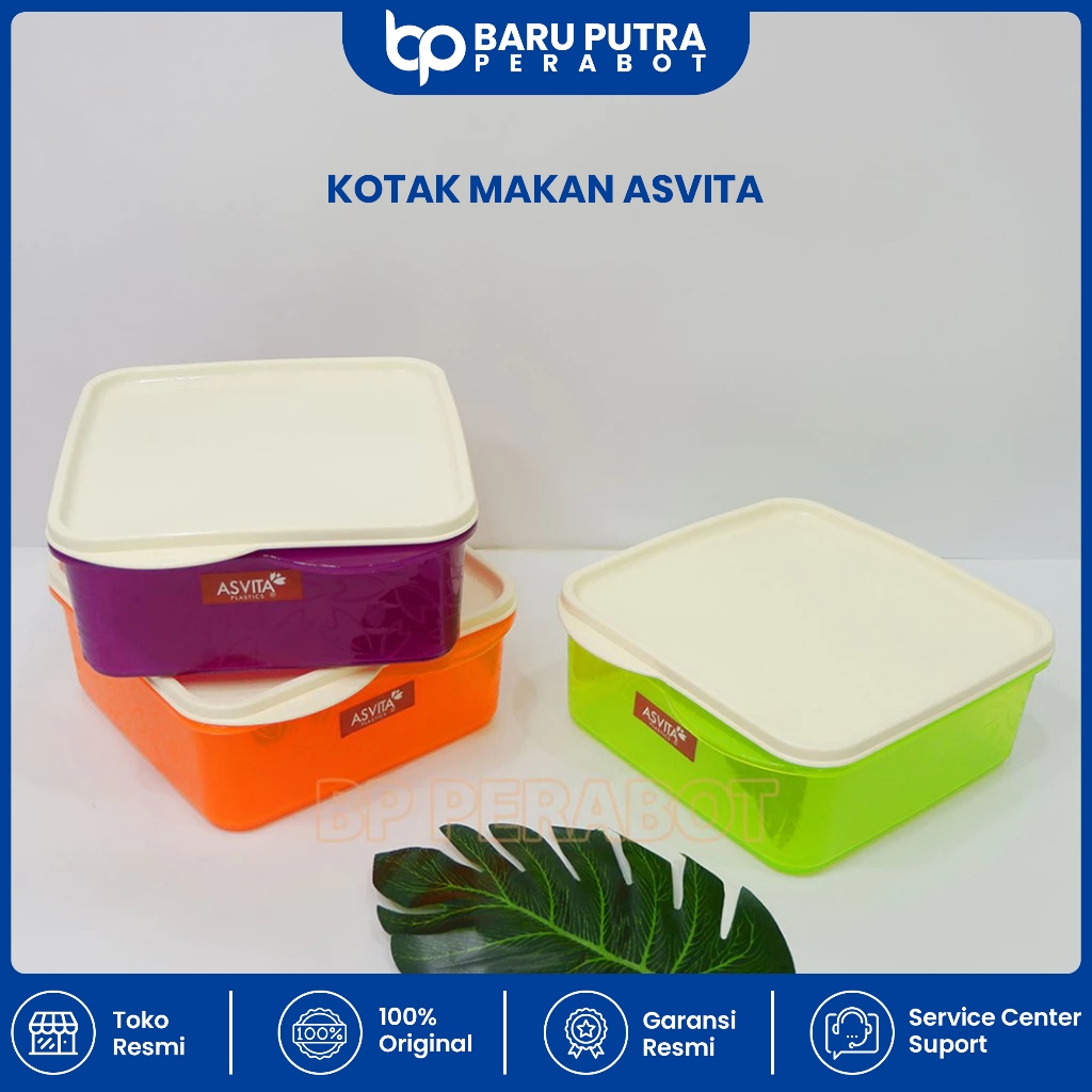 kotak makan tempat makan lunch box ASVITA