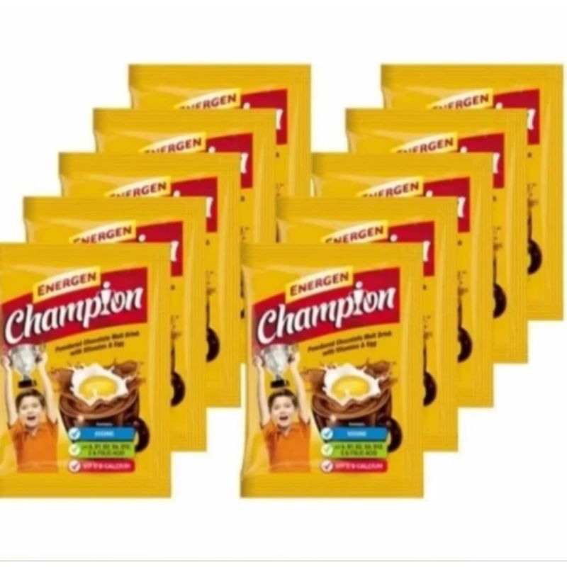 

10 pcs Energen Champions 4 in 1 Coklat Renceng 30g