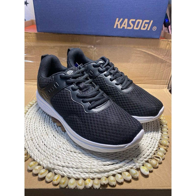 Sepatu sekolah - sepatu sneaker - gibson by kasogi - warna hitam putih