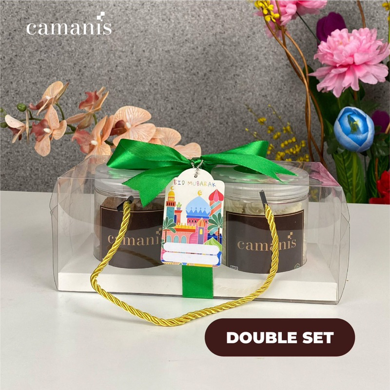 

Camanis Hampers Lebaran isi 2 Toples/ Hampers kue kering/ Hampers murah