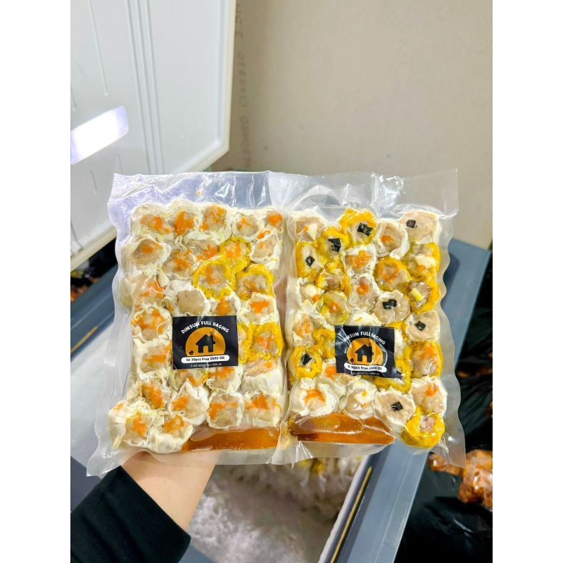 

DIMSUM ISI 30'S FREE CHILI OIL (FROZEN FOOD) (KHUSUS SOMEDAY/GOSEND)