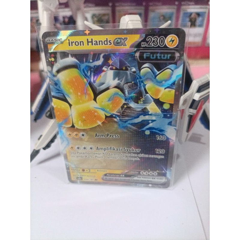 Iron Hands ex 054/187 RR - Futur - Pokemon TCG Indonesia