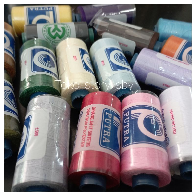1 PC - BENANG JAHIT BENANG ANEKA WARNA