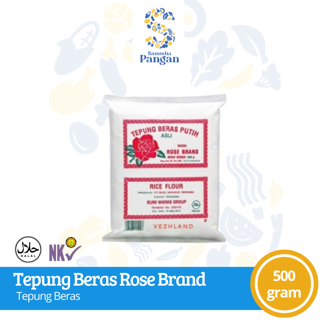 

Tepung Beras Rose Brand 500 gram