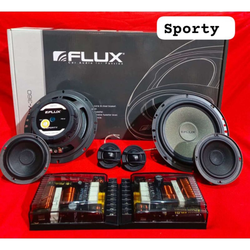 Flux Sporty - 360 speaker 3 Way System