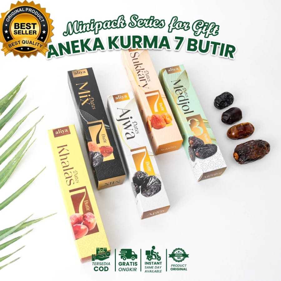 

Aneka Kurma 7 Butir Kurma Nabi Asli dari Madinah Kurma Premium