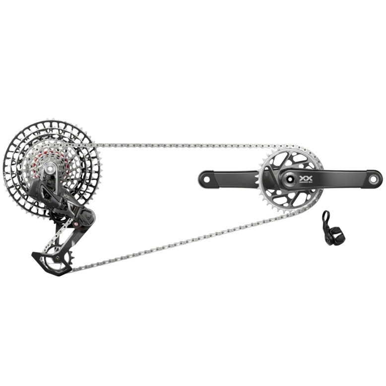 SRAM XX SL T-TYPE EAGLE AXS Transmission Groupset GS Sepeda XC MTB Carbon RD/Crank 170