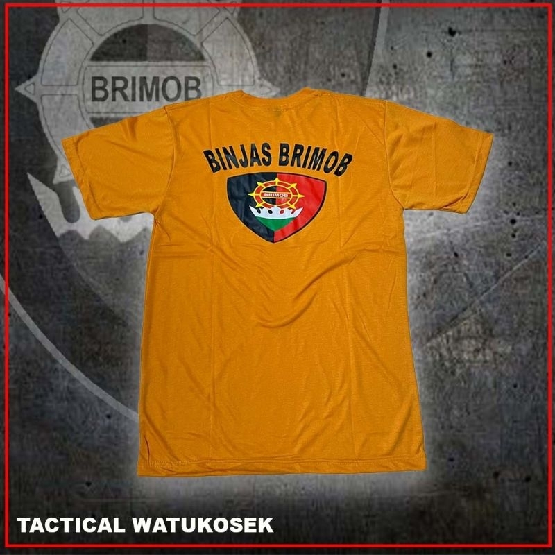 Kaos Binjas Brimob Kaos Binjas Pusdik Brimob