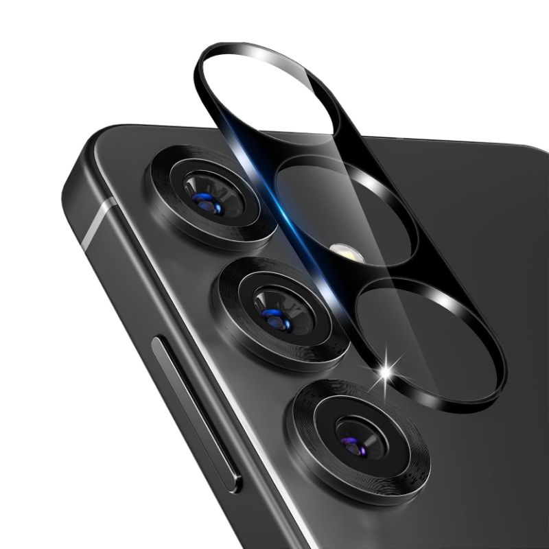 Pelindung Camera Fullpack Hitam Samsung Galaxy S25 5G.   -SBD-