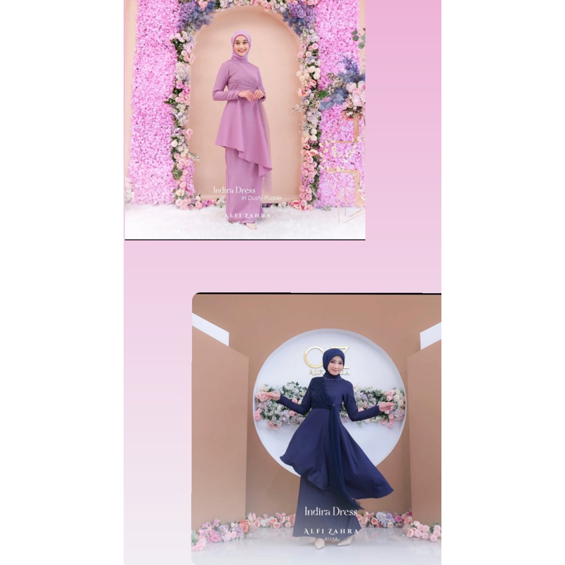 indira dress by alfizahrahijab
