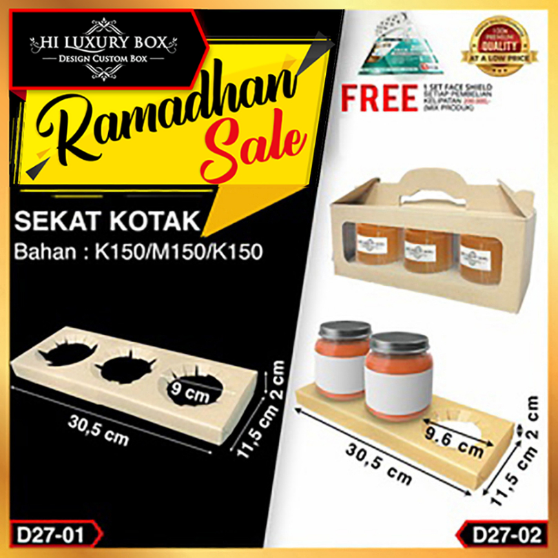 Sekat Box|Sekat Kotak kue|D27