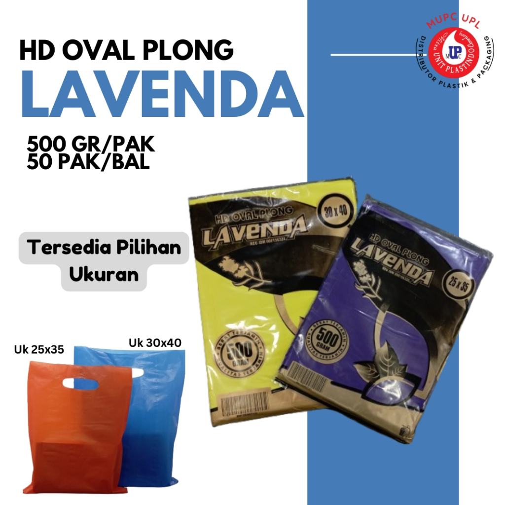 

Plastik Pond Oval/Plastik Oval Plong Lavenda/HD OVAL PLONG 25x35 30x40