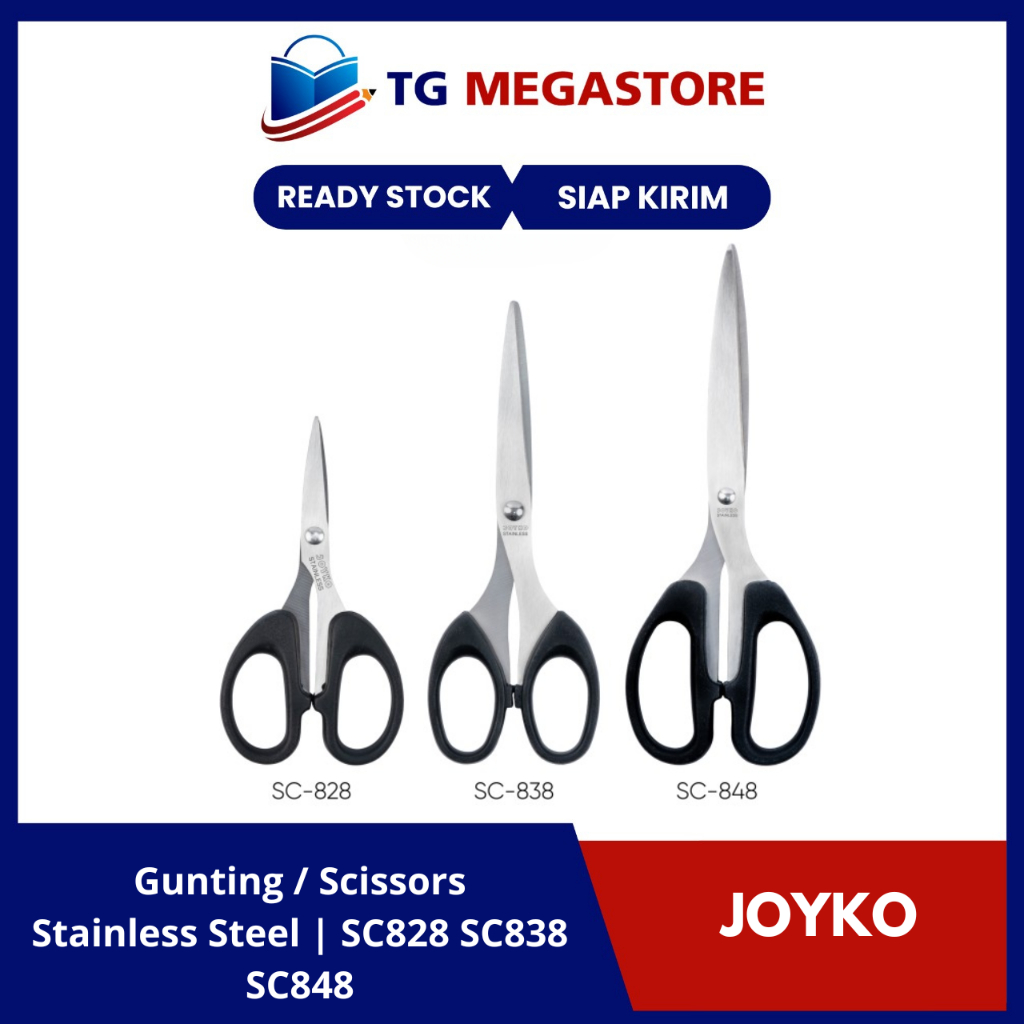 

Gunting Joyko Stainless Steel SC828 SC838