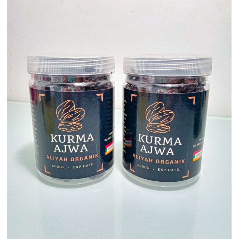 

KURMA AJWA ALIYAH ORGANIK 500gr