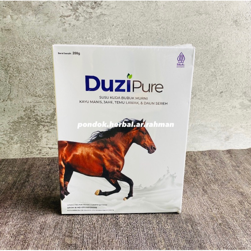 

SUSU KUDA MURNI DUZIPURE 200gr (sebagai terapi kesembuhan tulang dan sendi)