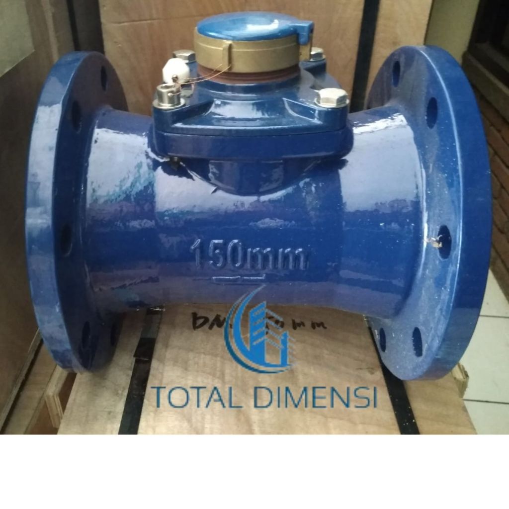 Meter Air DN 150 mm | Meteran Air 6" | Water Meter 6 inch Flow Meter Flowindo