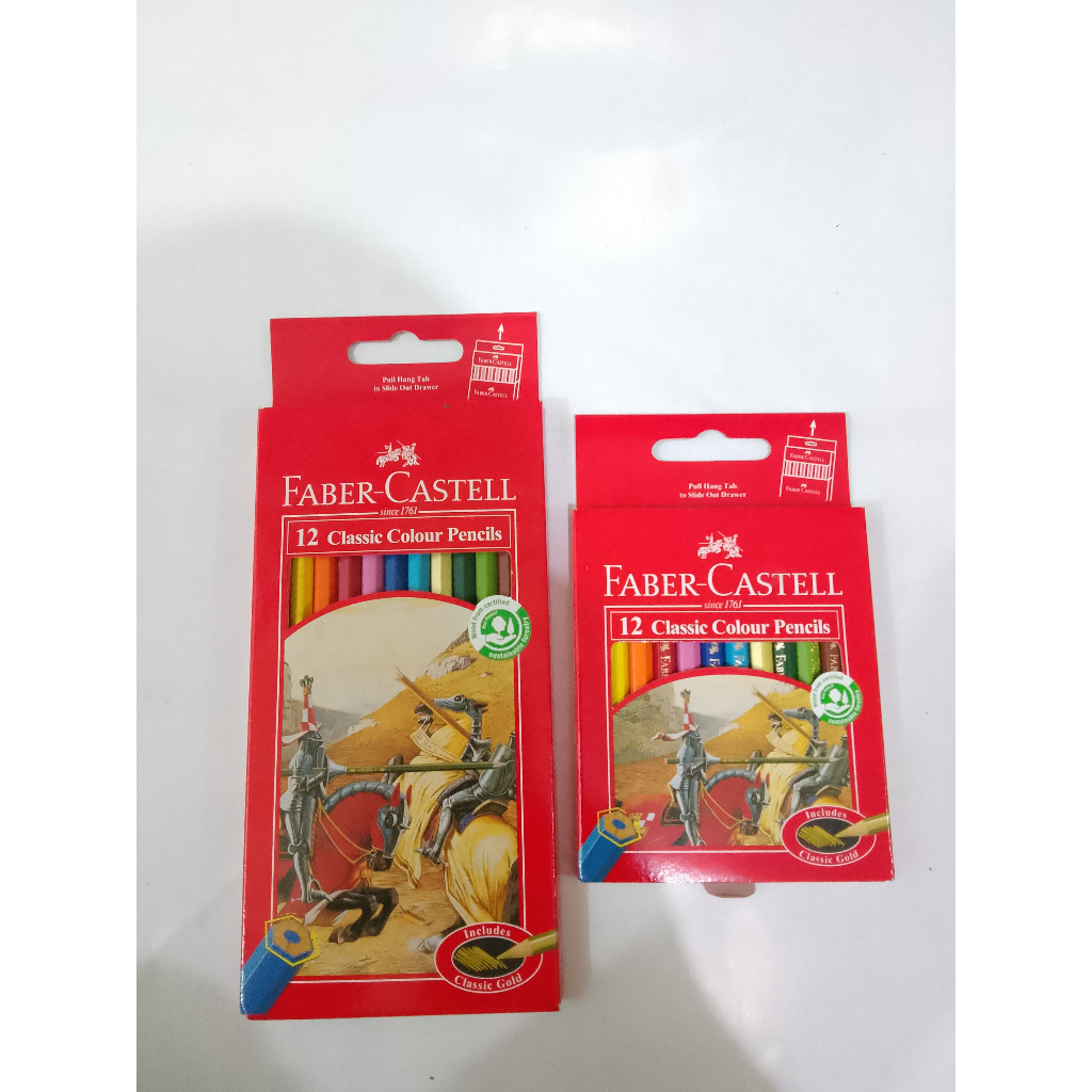 

Pensil Warna Faber-Castell 12 Warna - Classic Colour Pencil