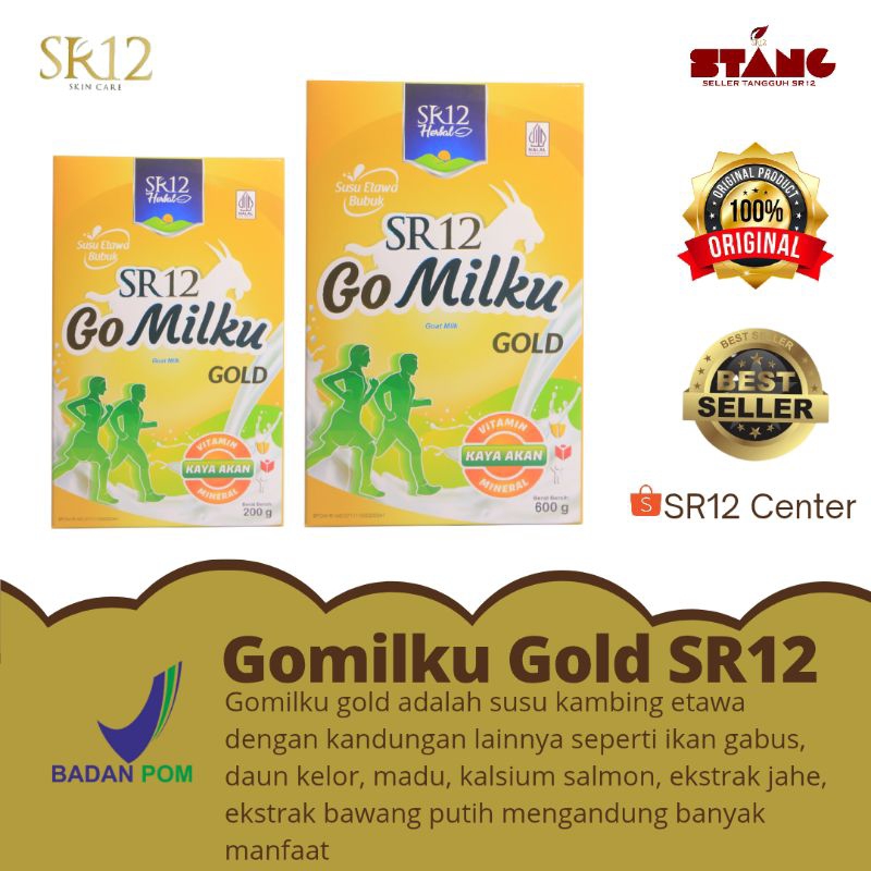 

Gomilku gold SR12 Susu Kambing Etawa