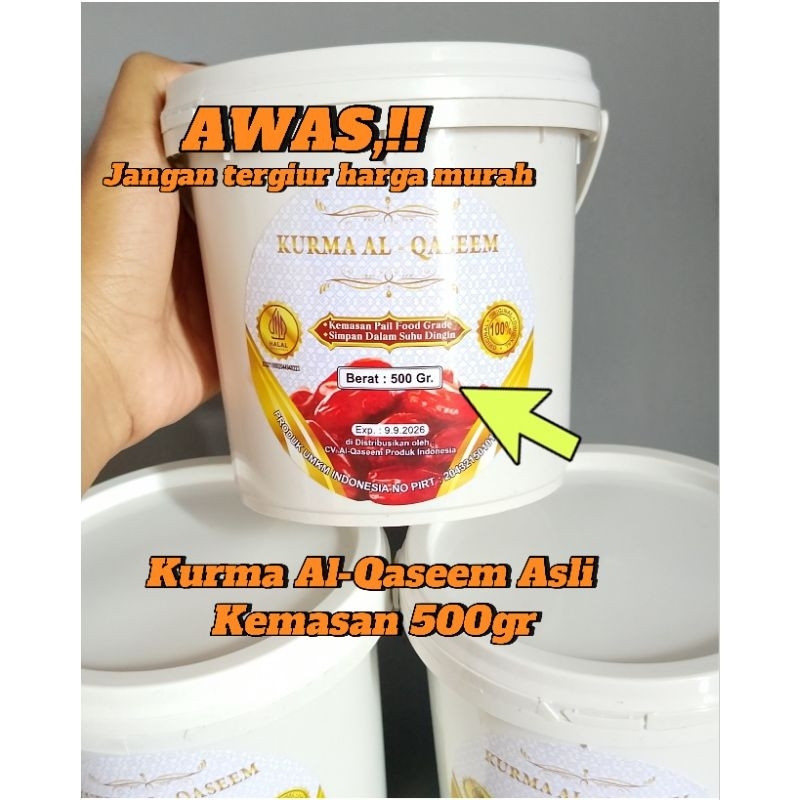 

Paket Hemat 2Ember Kurma Al-Qaseem Exp 2026