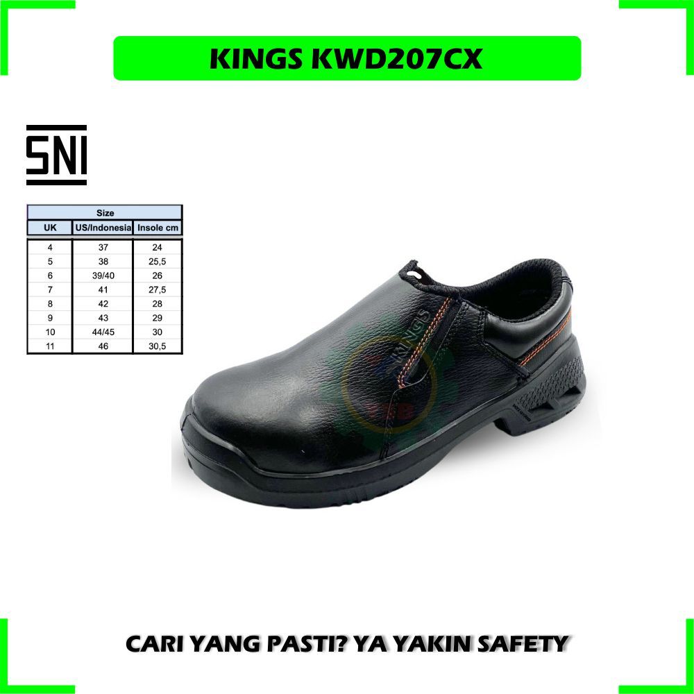 Sepatu Safety Shoes Kings Original KWD207X KWD 207 X