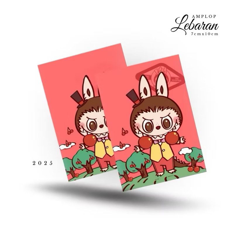 

PROMO RAMADHAN ! Amplop LABUBU Lebaran Idul Fitri Premium Sedang Box isi 50pcs Angpau Motif 2025 Uang lipat 1 kali