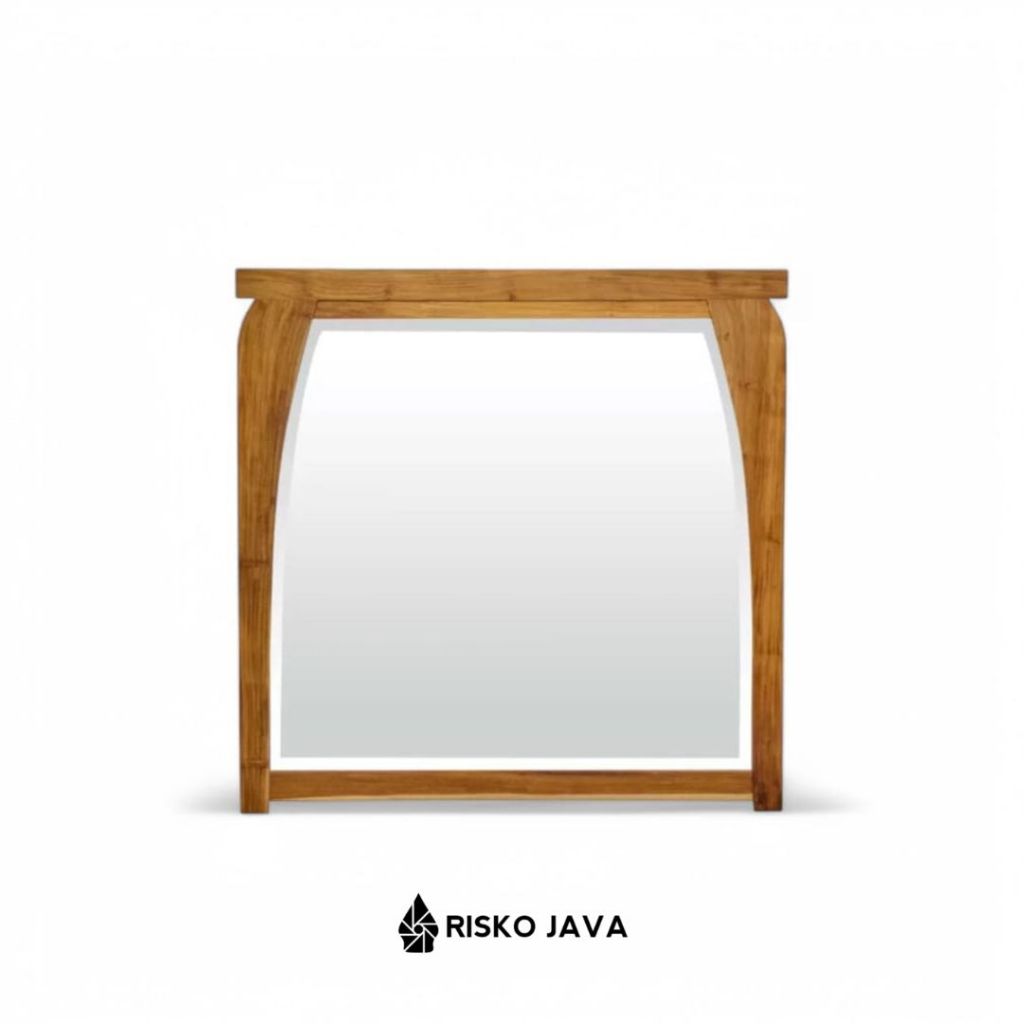 Cermin Kayu Jati / Cermin Hiasan Dinding / Cermin Kayu Jati | KEIJZER