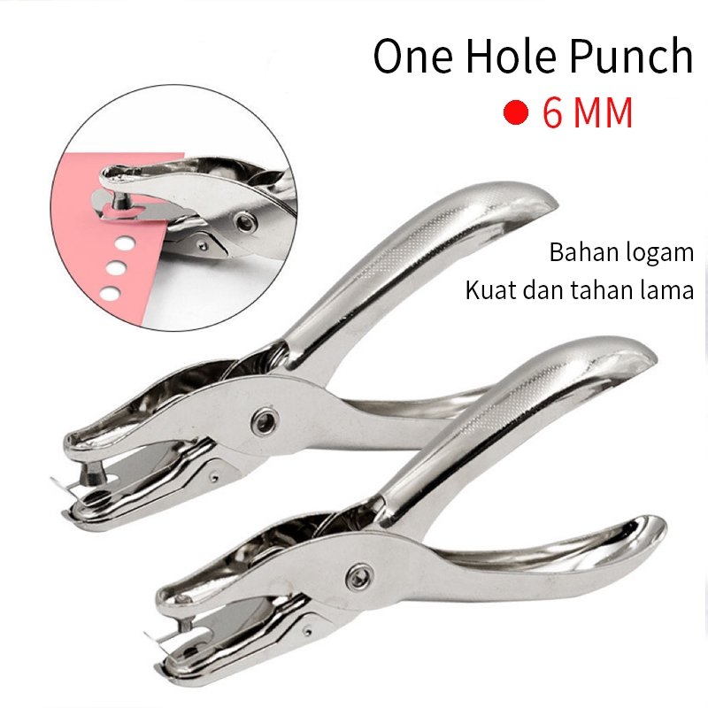 

One Hole Punch / Pembolong Kertas 1 Lubang /Perforator Single Hole -Hibio Present