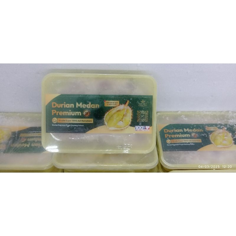 

DURIAN MEDAN PREMIUM FROZEN - 100% DURIAN SUMATERA